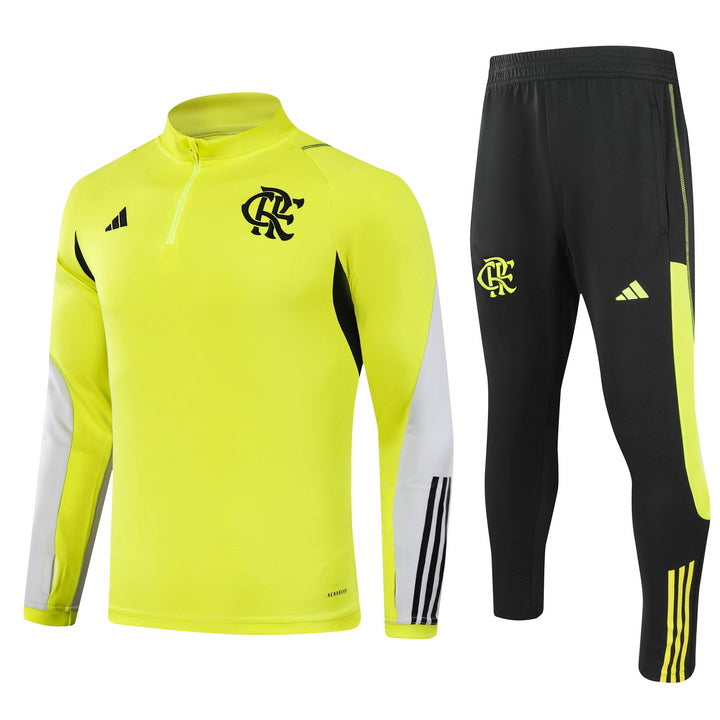 Conjunto Treino Flamengo 24/25 - Verde e preto
