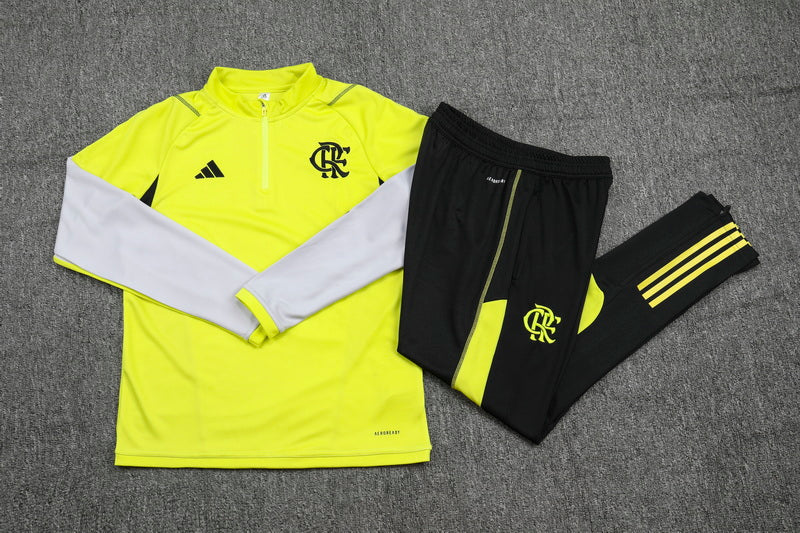 Conjunto Treino Flamengo 24/25 - Verde e preto