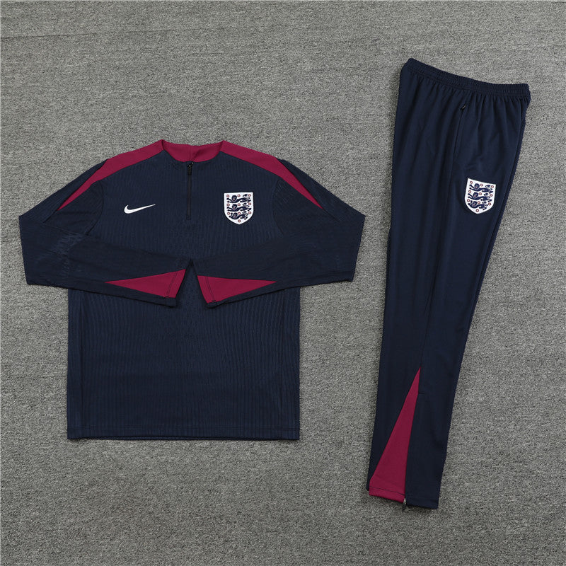Conjunto Treino Inglaterra 24/25 - Versão Jogador - Azul marinho
