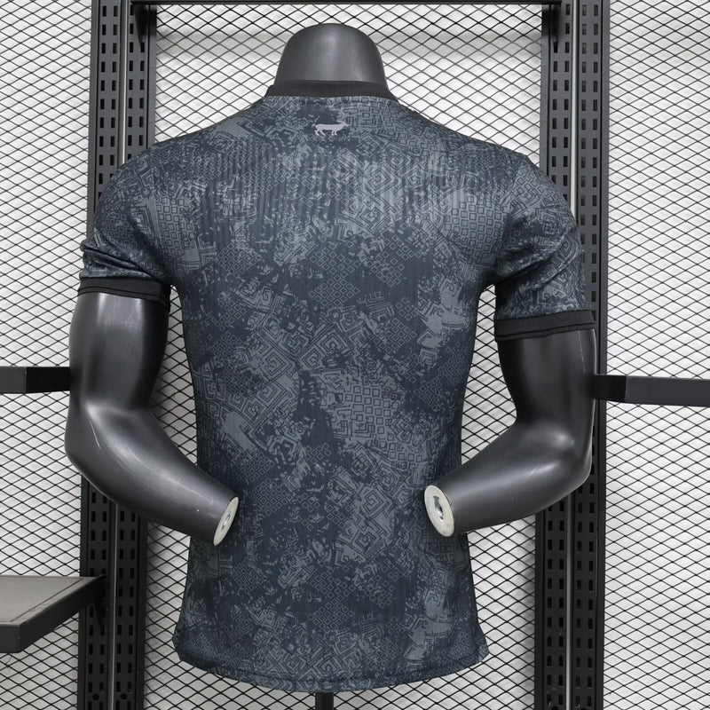 Camisa Argentina "La Pulga" Blackout - Versão Jogador
