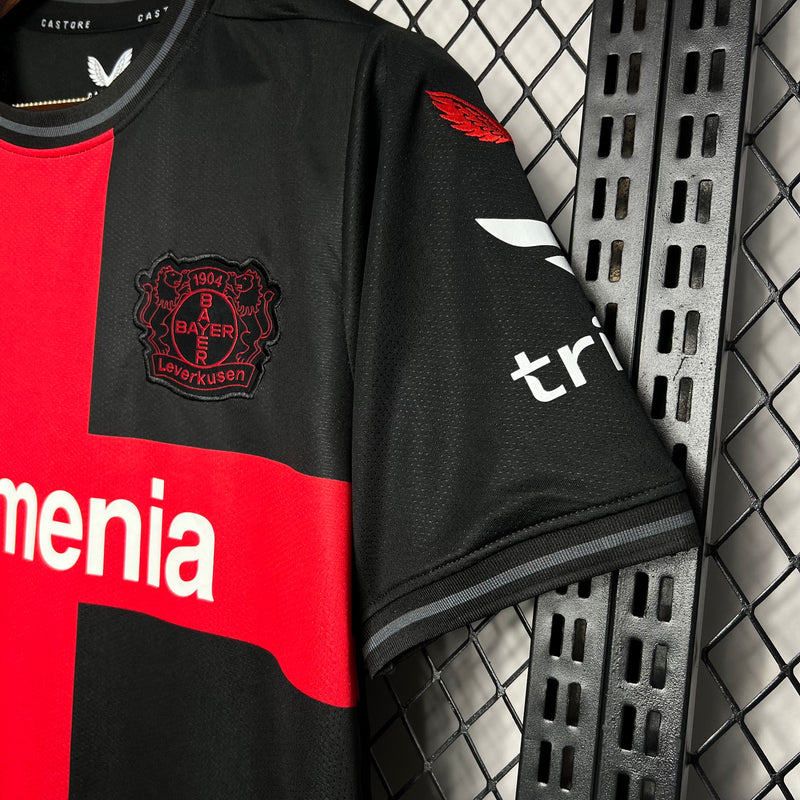 Camisa Bayer 04 Leverkusen Titular 23/24 - Versão Torcedor