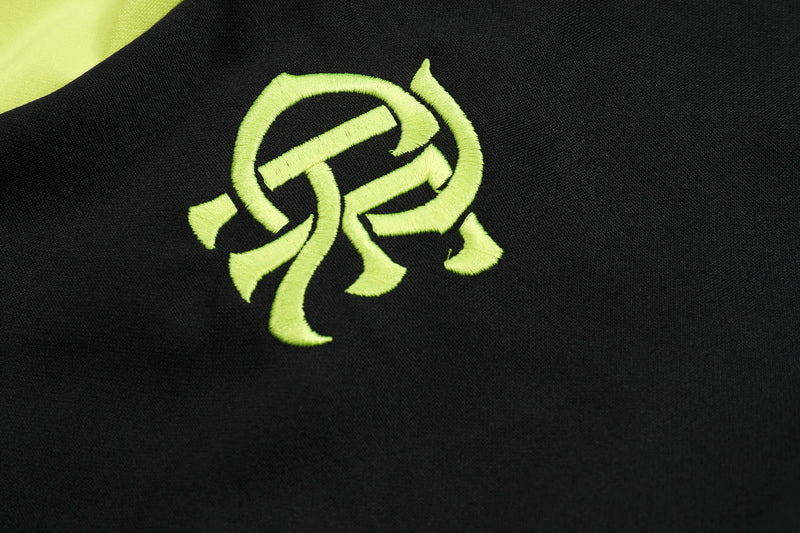 Conjunto Treino Flamengo 24/25 - Cinza e preto