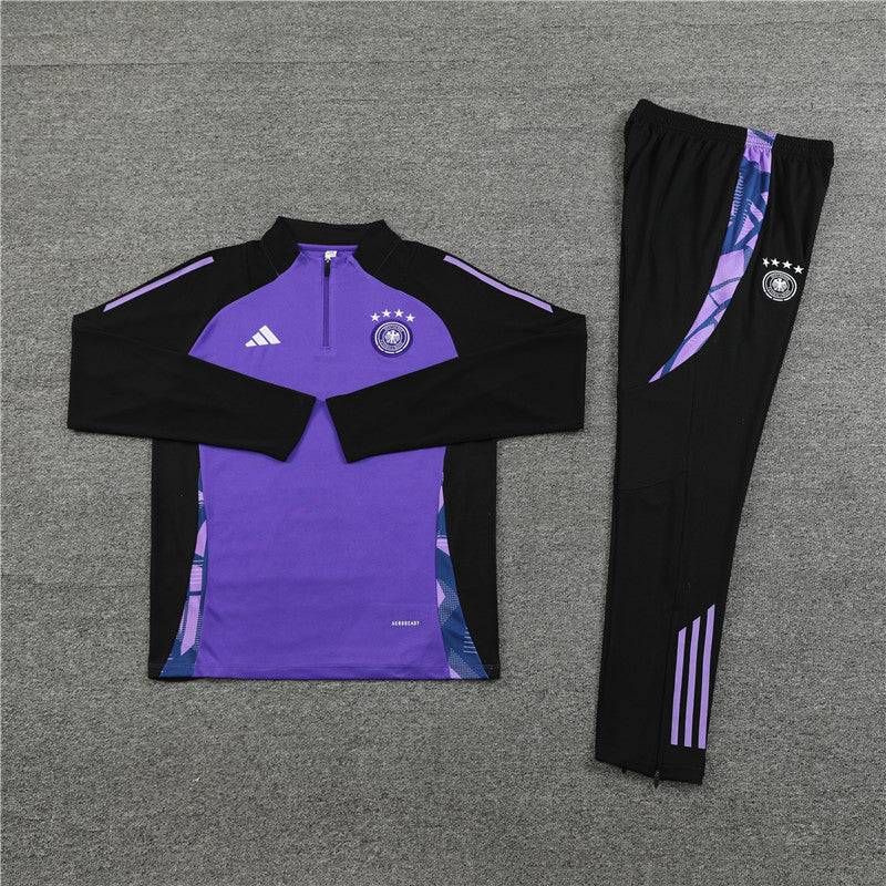 Conjunto Treino Alemanha 24/25 - Roxo e preto