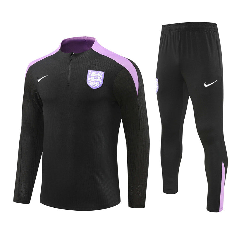 Conjunto Treino Inglaterra 24/25 - Versão Jogador - Preto