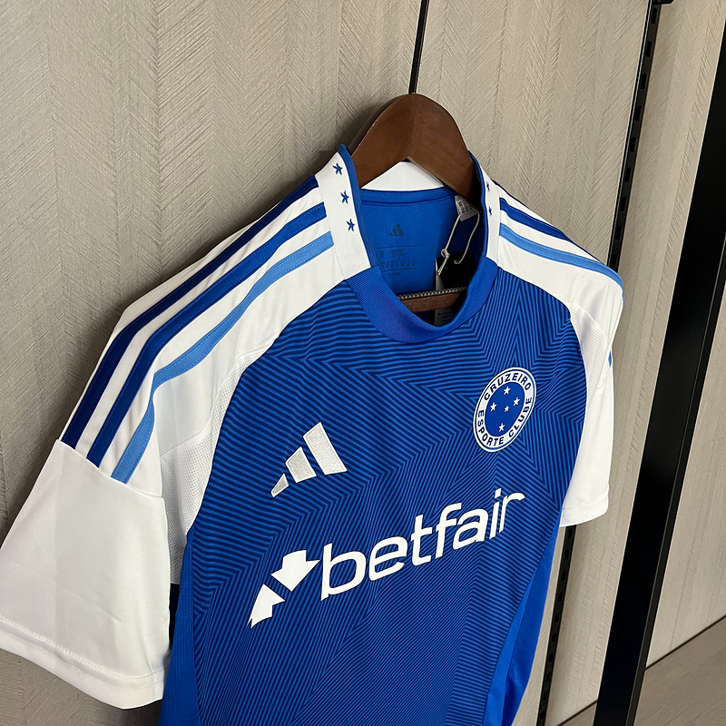 Camisa Cruzeiro Titular 25/26 - Versão Torcedor - Lançamento