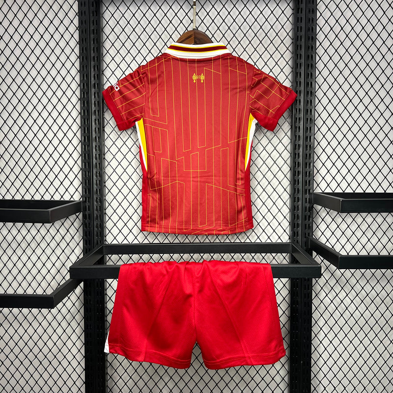 Kit Infantil Liverpool Titular 2024/25