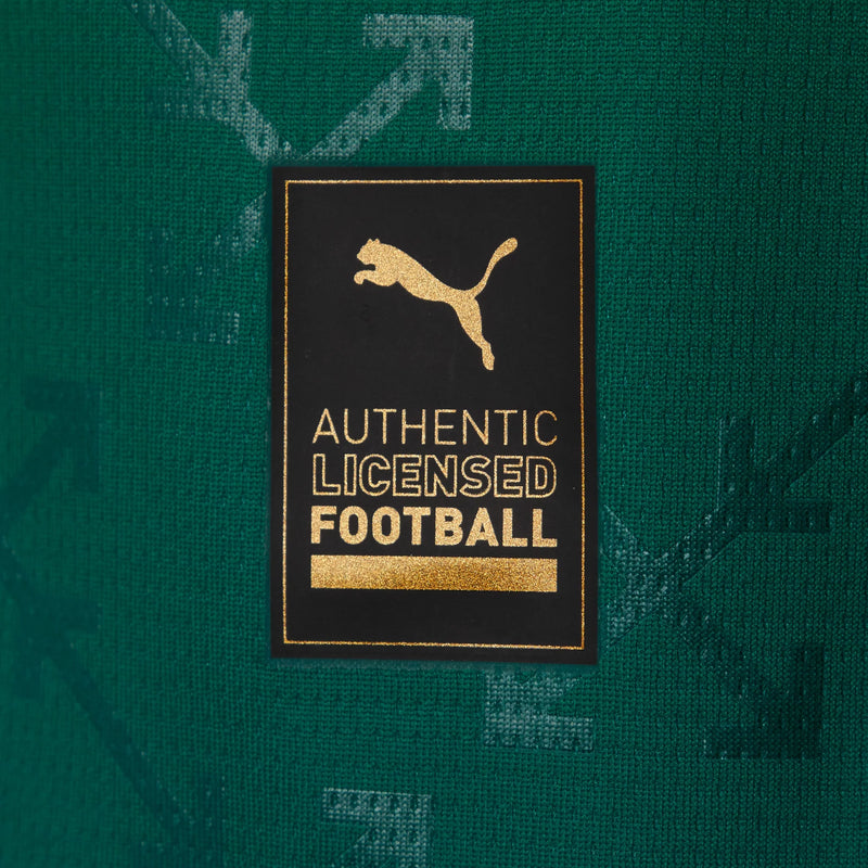 Camisa AC Milan X Off-White 4ª 2025 Edição Limitada "Black" - Torcedor - Lançamento