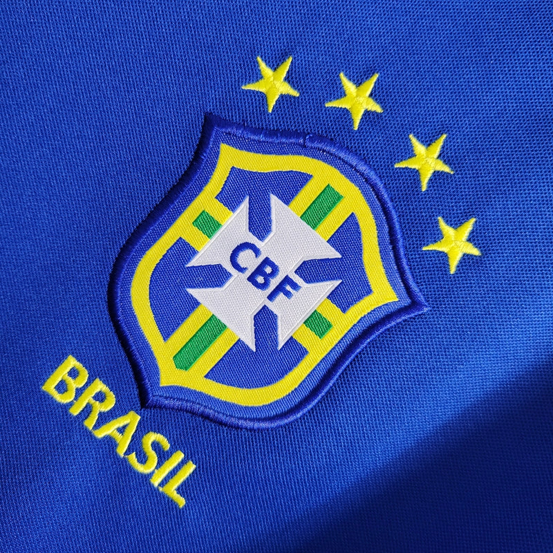 Camisa Brasil Reserva 1998 - Versão retro