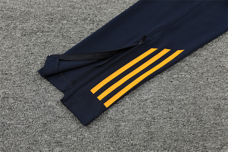 Conjunto Treino Real Madrid 24/25 - Branco e azul