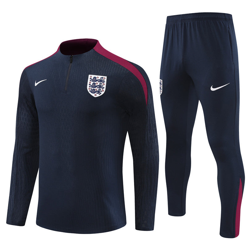 Conjunto Treino Inglaterra 24/25 - Versão Jogador - Azul marinho