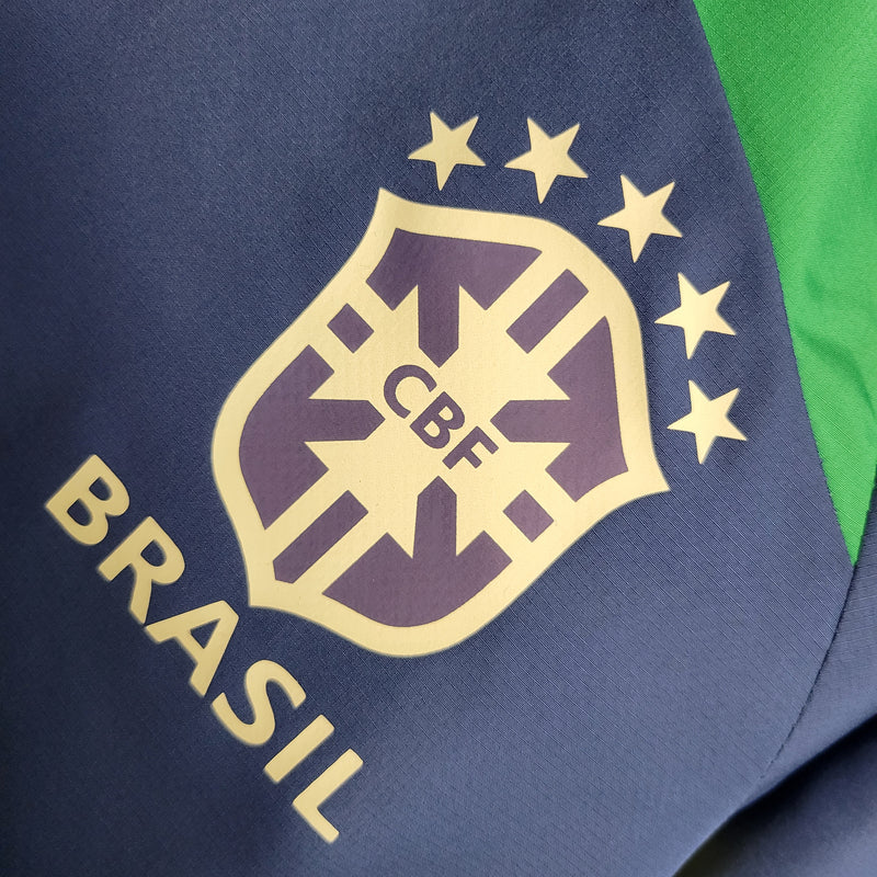 Jaqueta Corta Vento Brasil 22/23