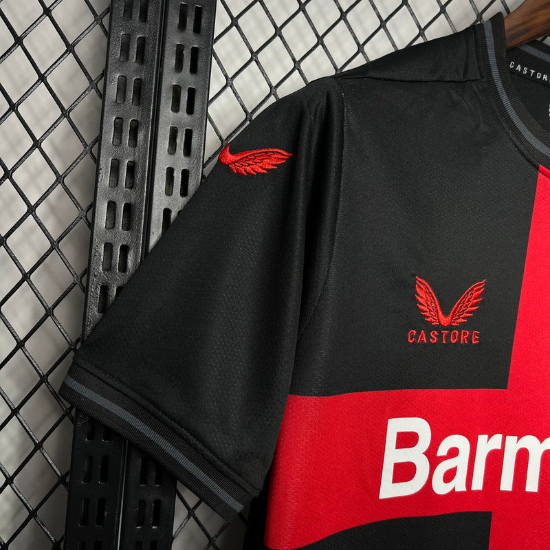 Camisa Bayer 04 Leverkusen Titular 23/24 - Versão Torcedor