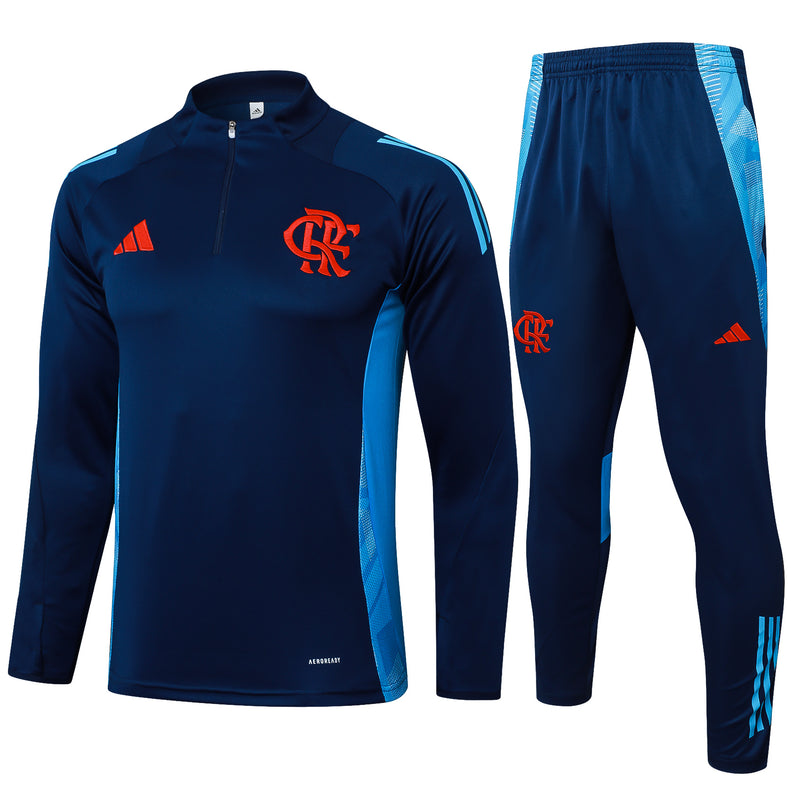 Conjunto Treino Flamengo 25/26 - Azul Marinho