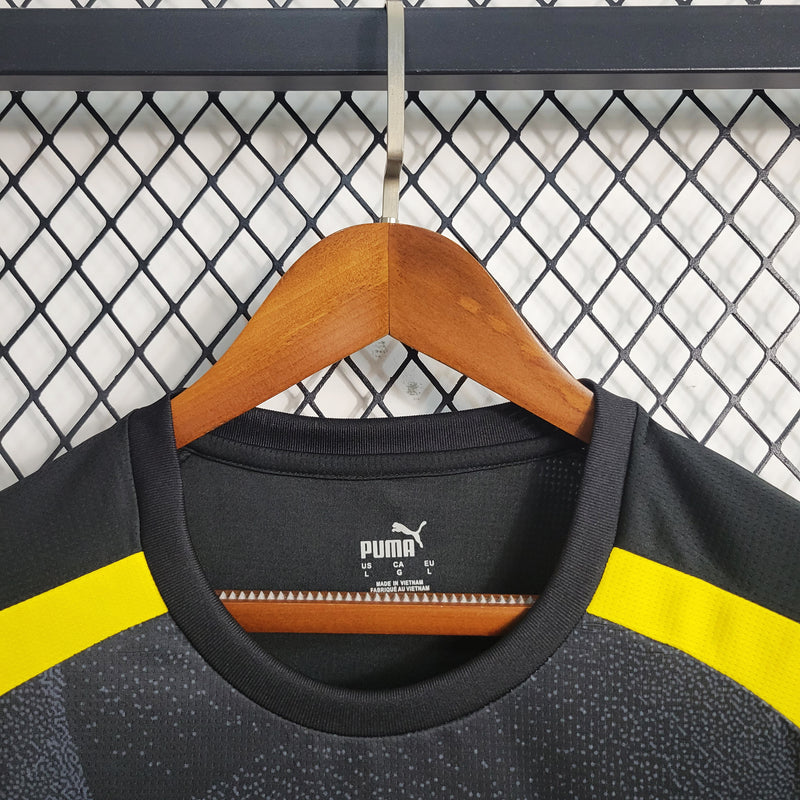 Camisa Borussia Dortmund Pré-jogo 23/24 - Versão Torcedor