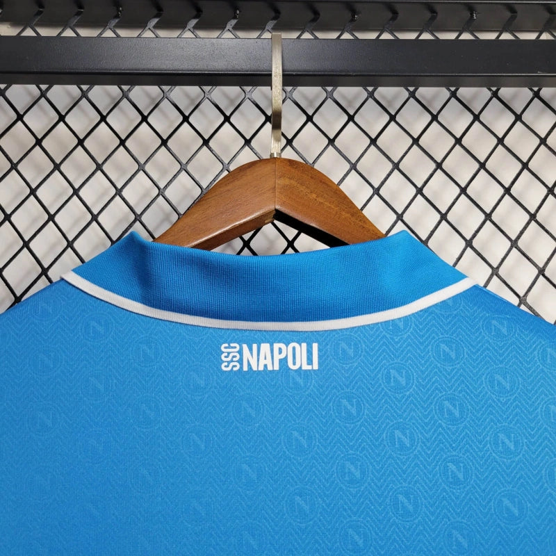 Camisa Napoli Titular 24/25 - Torcedor Masculina - Lançamento