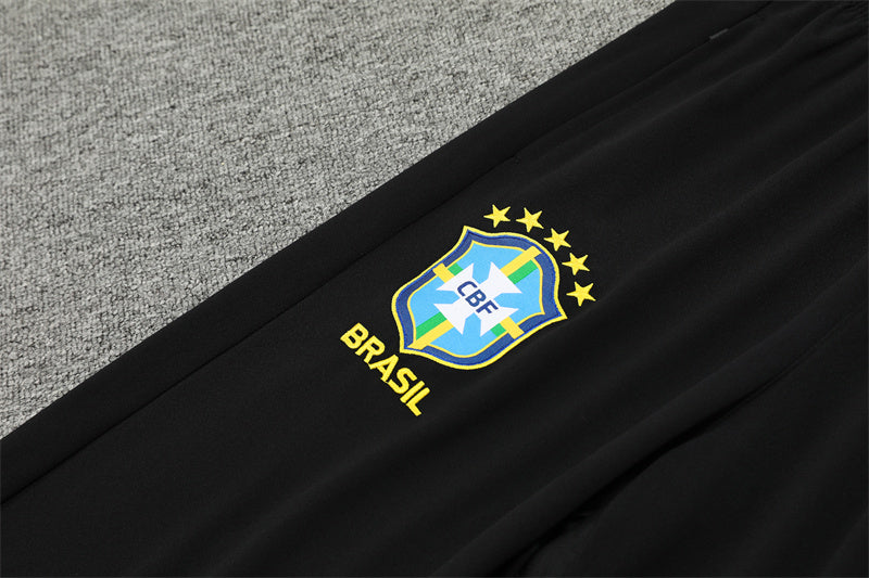 Conjunto Treino Brasil 24/25 - Versão Jogador - Preto