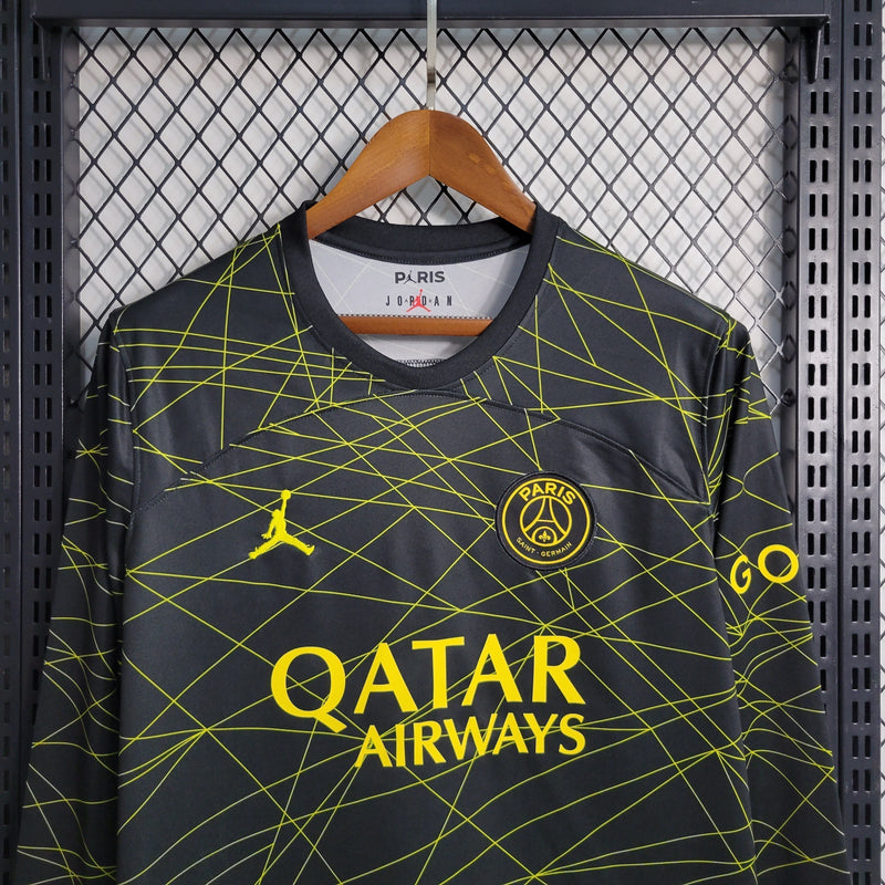 Camisa PSG 4 22/23 - Versão Torcedor Manga Longa