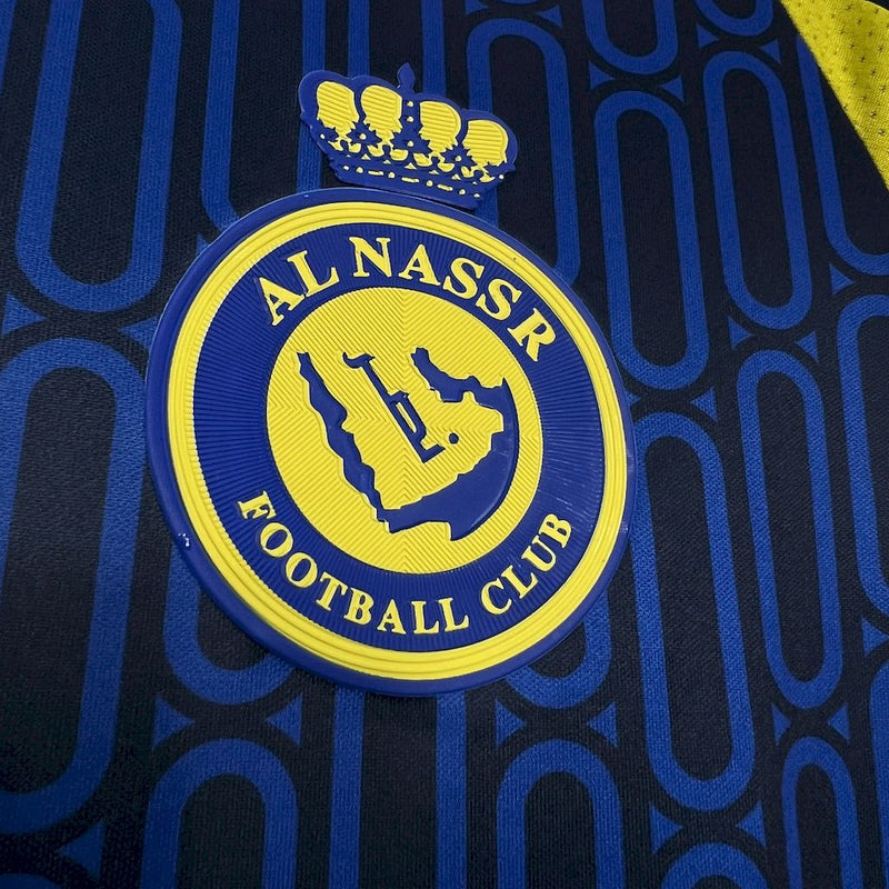 Camisa Al Nassr Reserva 24/25 - Torcedor Masculina - Lançamento