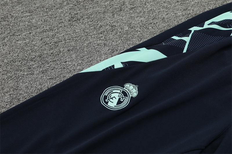 Conjunto Treino Real Madrid 24/25 - Azul claro