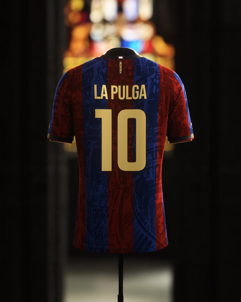 Camisa El Clásico "La Pulga" - Torcedor Masculina - Lançamento