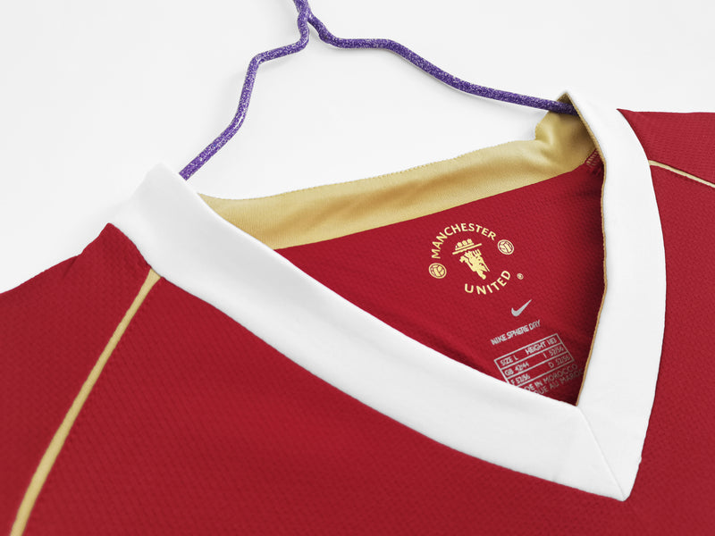 Camisa Manchester United Titular 06/07 - Versão Retro