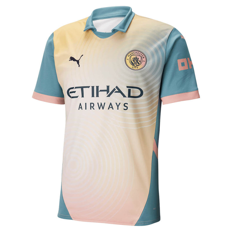 Camisa Manchester City "Definitely City" 24/25 - Torcedor Masculina - Lançamento