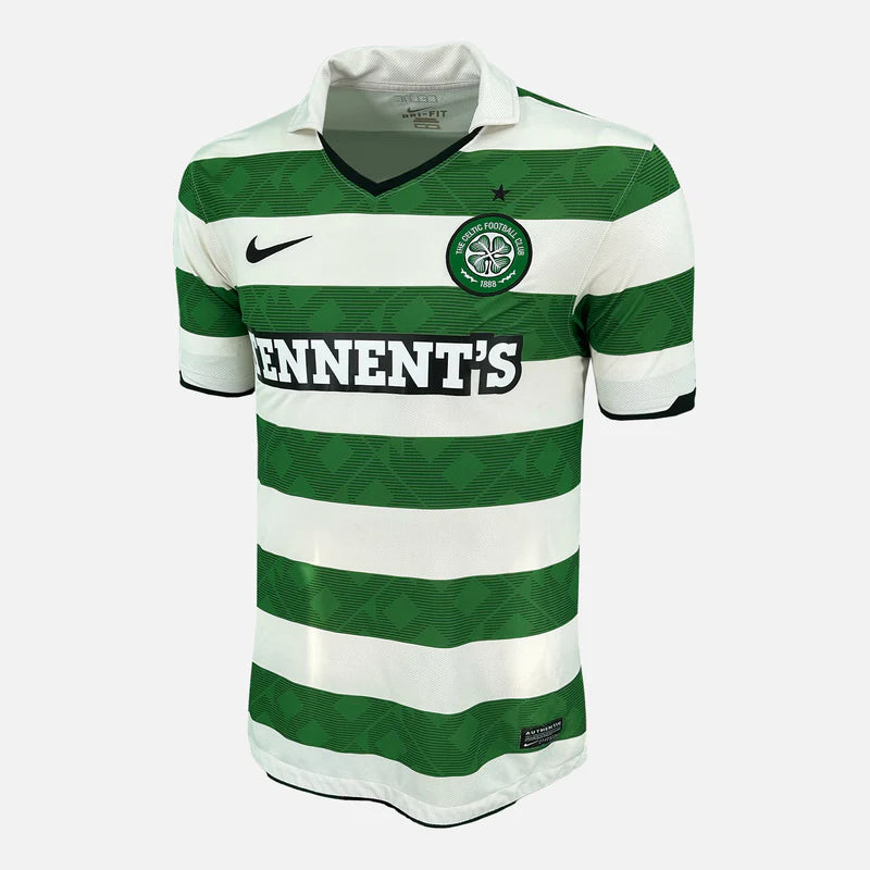 Camisa Celtic Titular 10/12 - Versão Retro