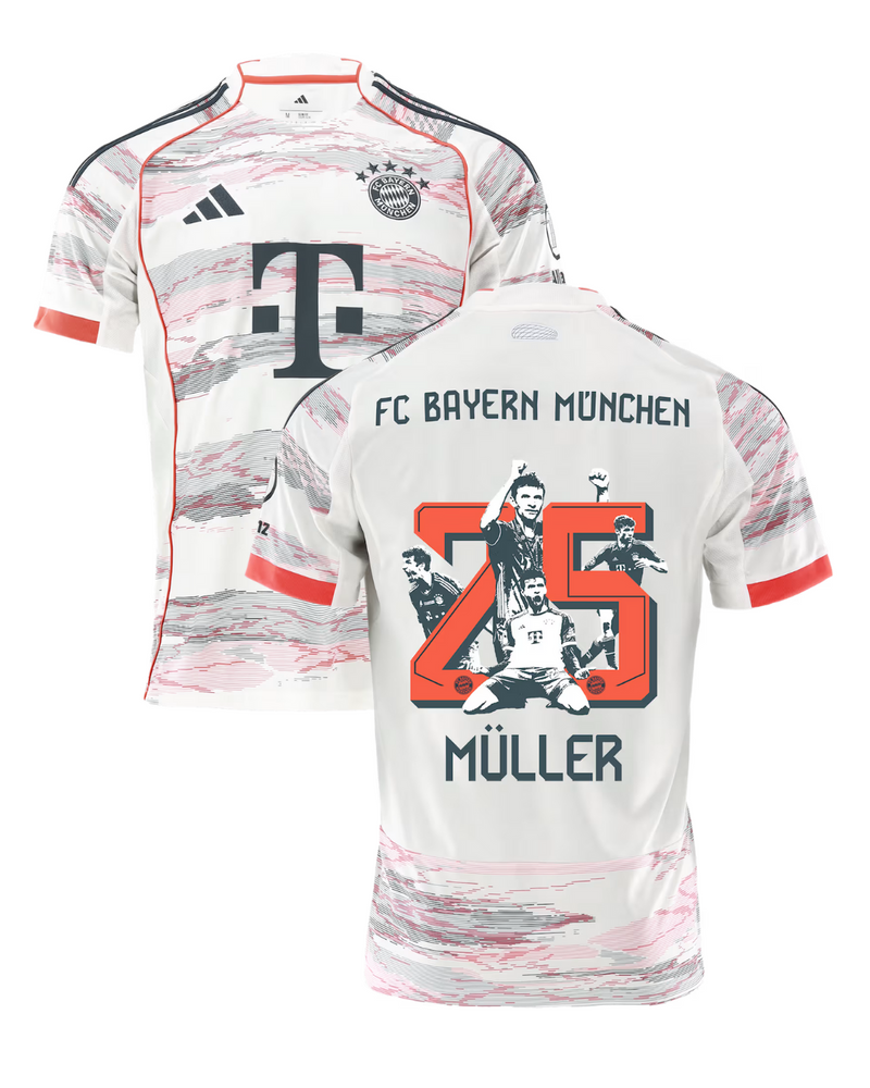 Camisa Müller Edition Bayern de Munique Reserva 25/26 - Lançamento