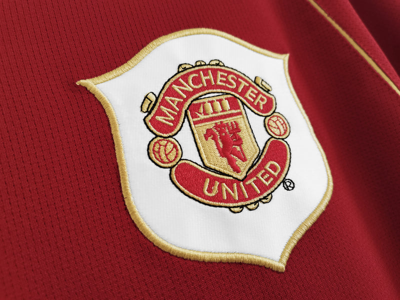 Camisa Manchester United Titular 06/07 - Versão Retro