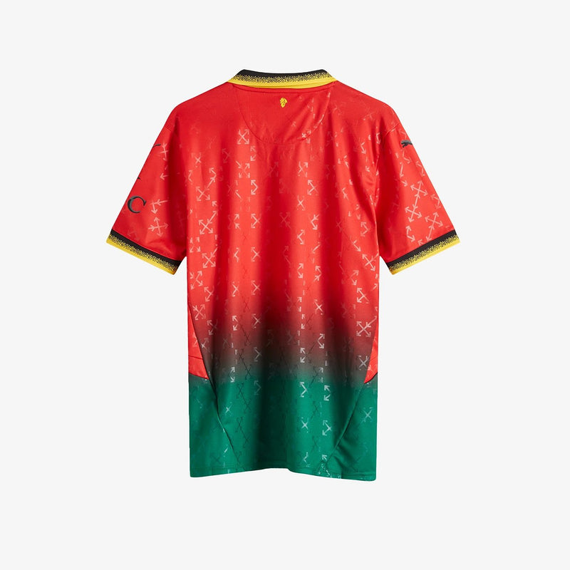 Camisa AC Milan X Off-White 4ª 2025 Edição Limitada "Red" - Torcedor - Lançamento