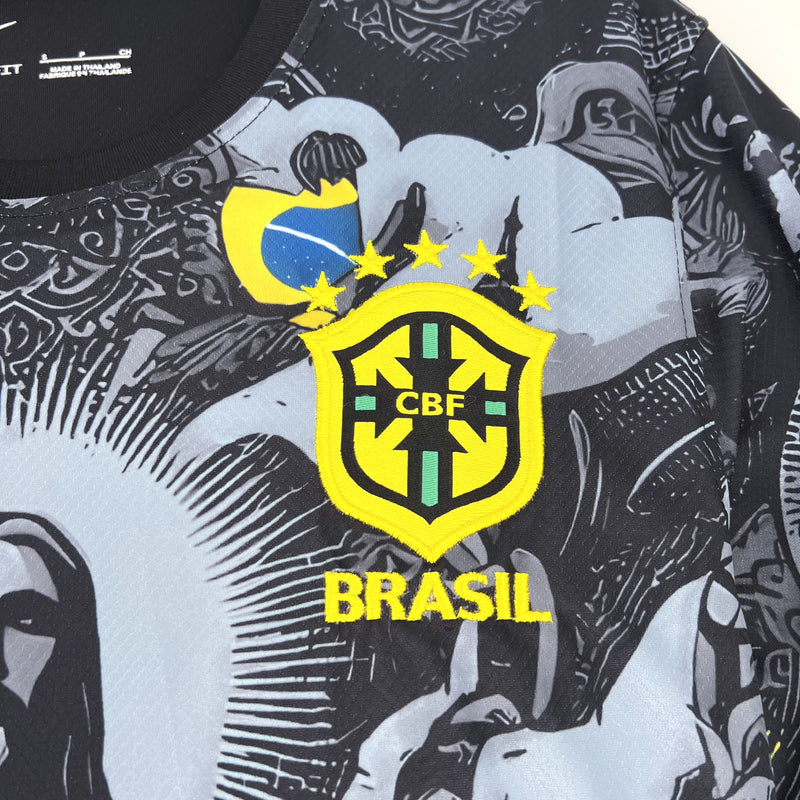 Camisa Brasil Cristo Redentor - Torcedor Masculina