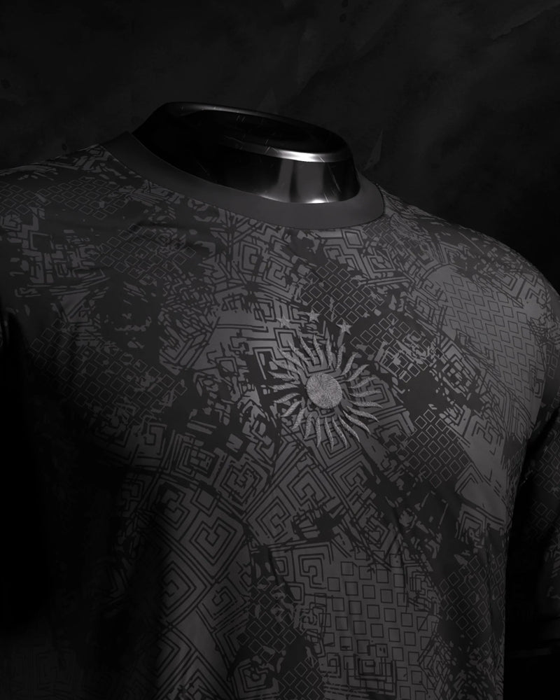Camisa Argentina "La Pulga" Blackout - Torcedor Masculina - Lançamento