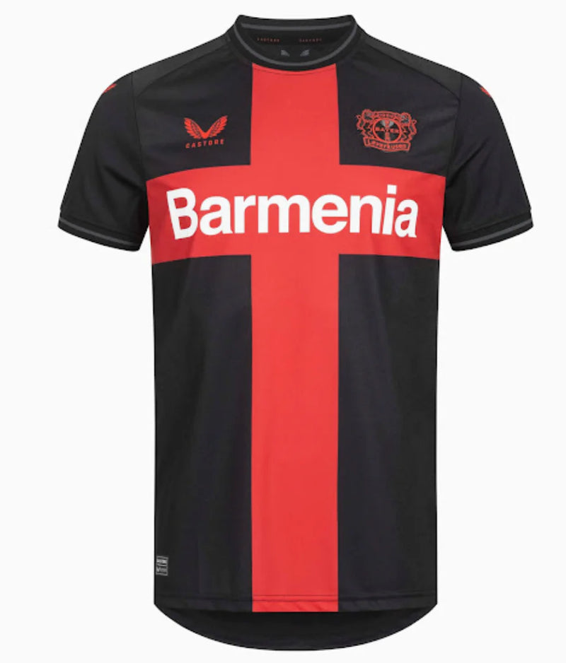 Camisa Bayer 04 Leverkusen Titular 23/24 - Versão Torcedor