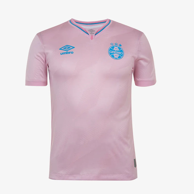 Camisa Grêmio Outubro Rosa 2024 - Torcedor Masculina - Lançamento