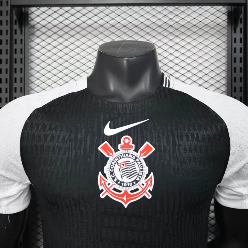Camisa Corinthians Reserva 25/26 - Versão Jogador - Lançamento