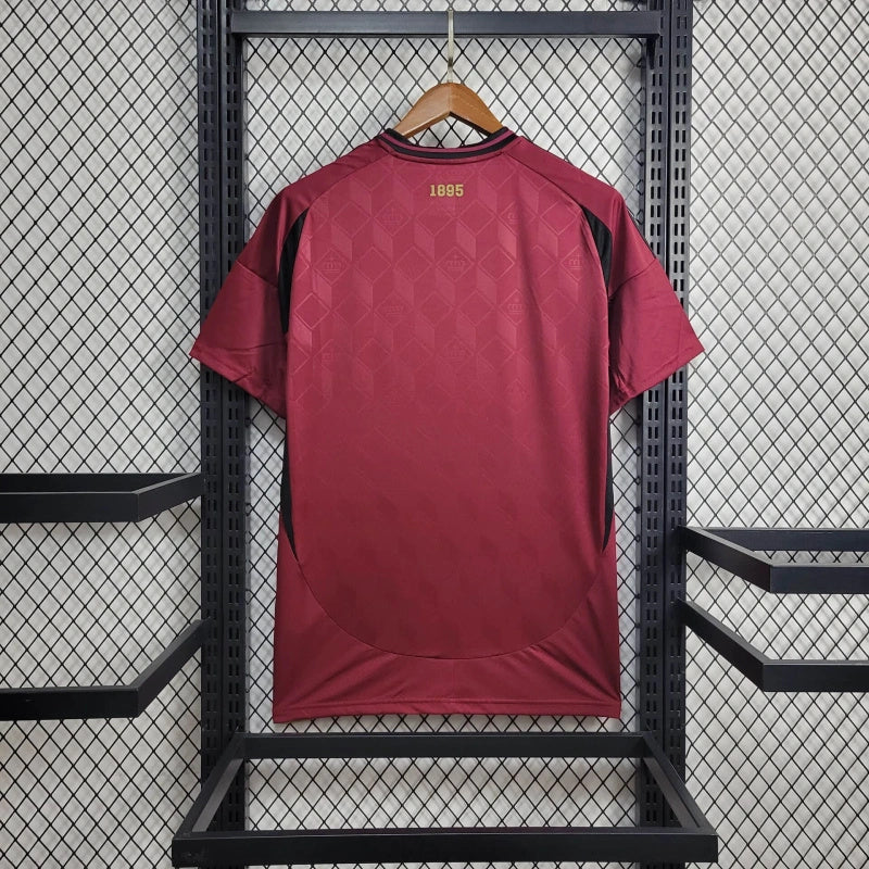 Camisa Bélgica Titular 24/25 - Versão Torcedor - Lançamento