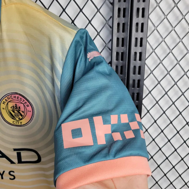 Camisa Manchester City "Definitely City" 24/25 - Torcedor Masculina - Lançamento