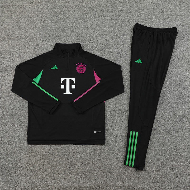 Conjunto Treino Bayern De Munique 23/24 - Adidas Preta