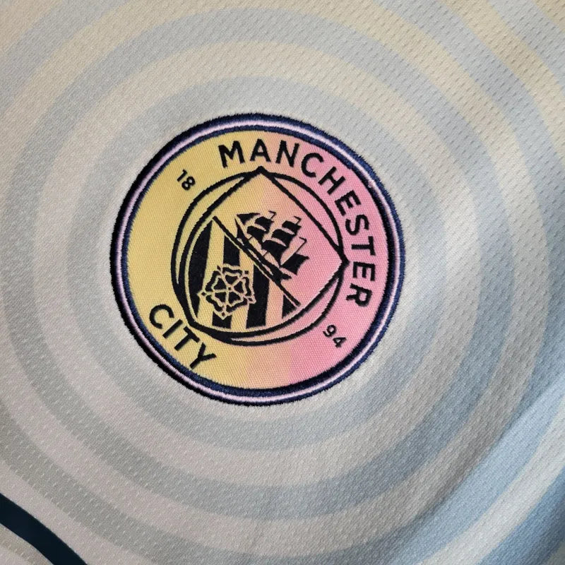 Camisa Manchester City "Definitely City" 24/25 - Torcedor Masculina - Lançamento