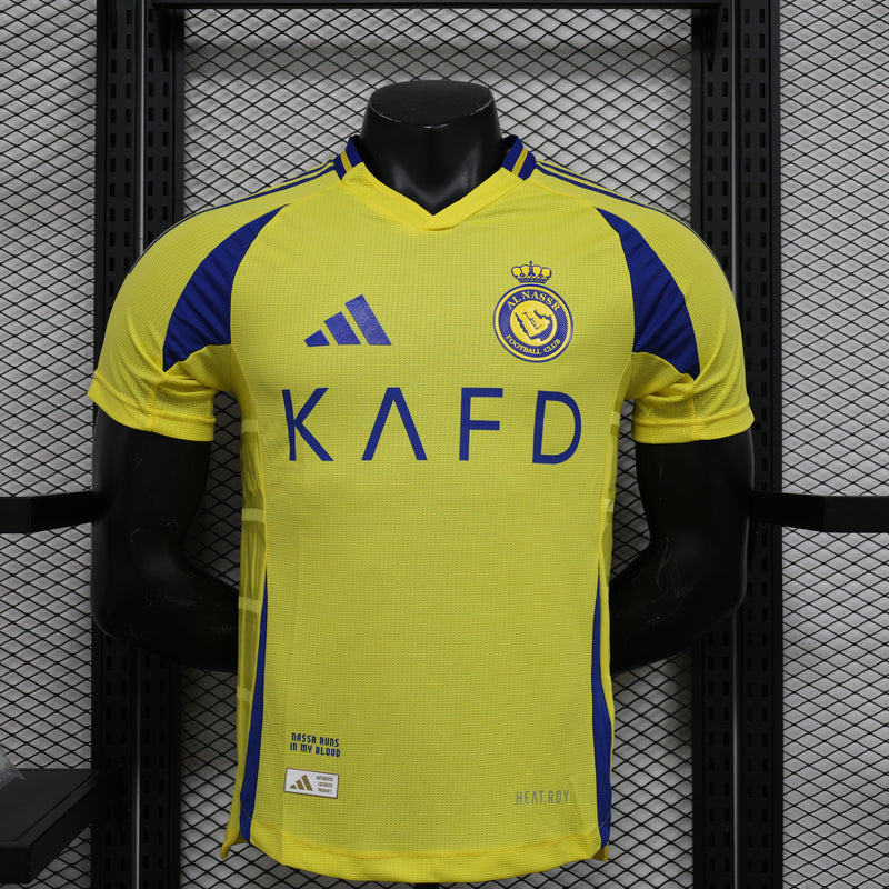 Camisa Al Nassr Titular 24/25 - Versão Jogador - Lançamento