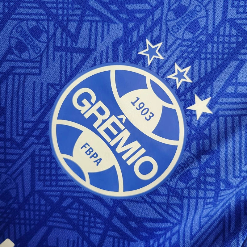 Camisa Grêmio Treino Azul 24/25 - Torcedor Masculina
