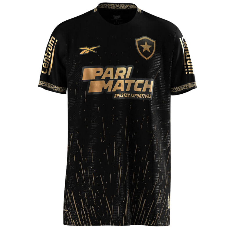 Camisa Botafogo Reserva 24/25 com Patrocínios - Torcedor Masculina - Lançamento