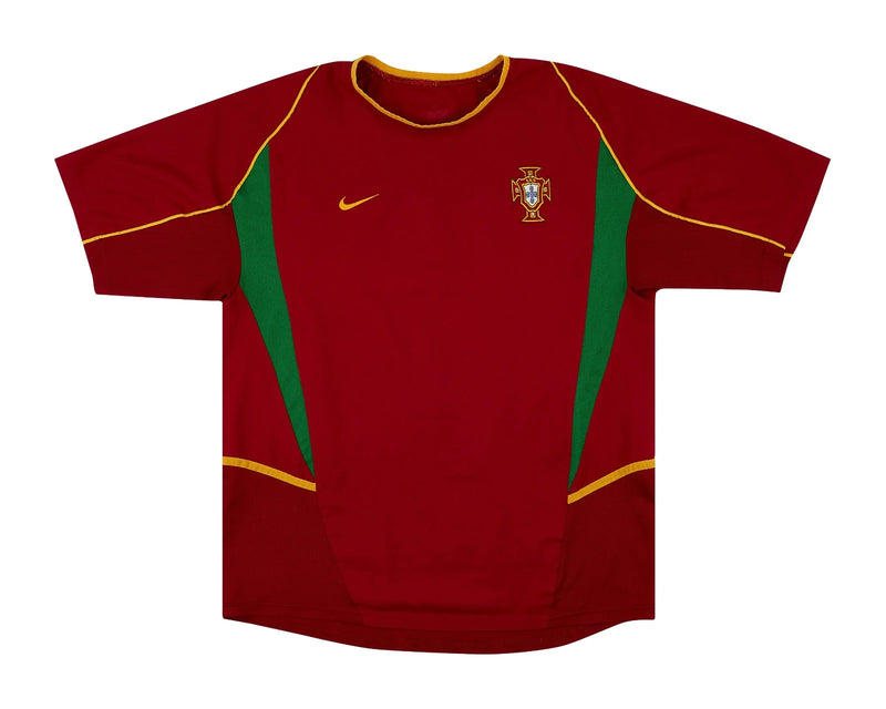 Camisa Portugal Titular 2002 - Versão Retro