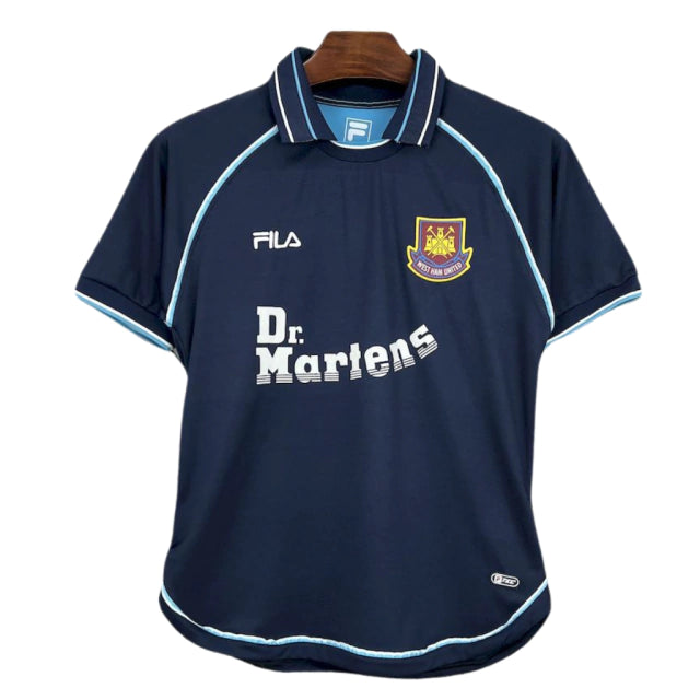 Camisa West Ham III 99/01 - Versão Retro