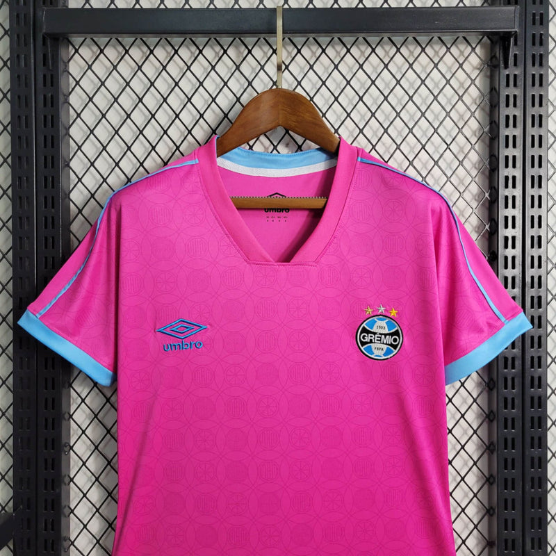 Camisa Grêmio Outubro Rosa 23/24 - Versão Feminina