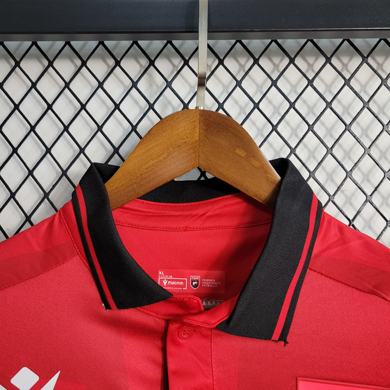 Camisa Albania Titular 23/24 - Versão Torcedor