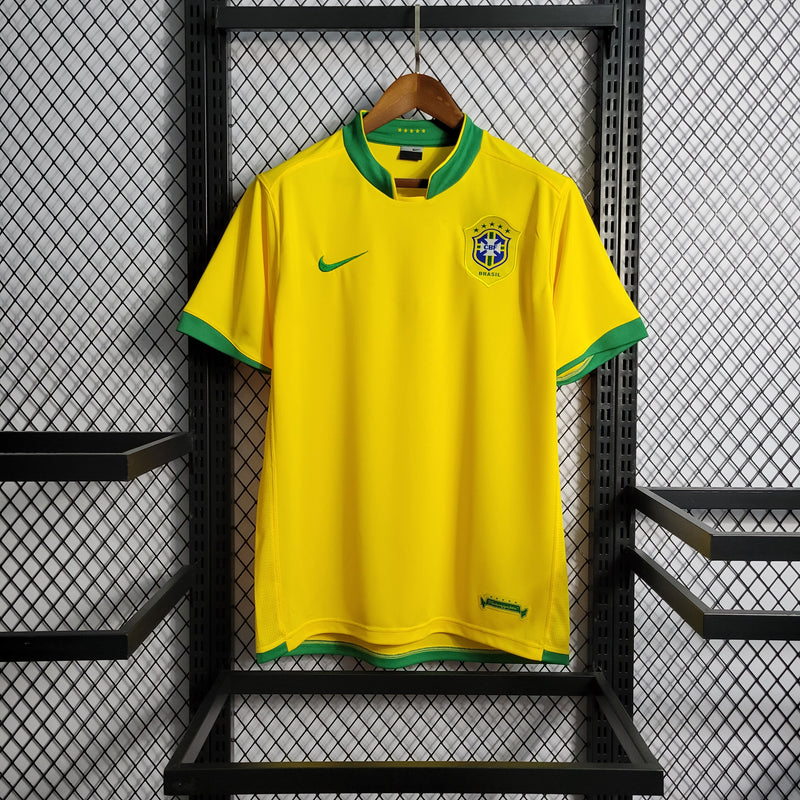 Camisa Brasil Titular 2006 - Versão retro