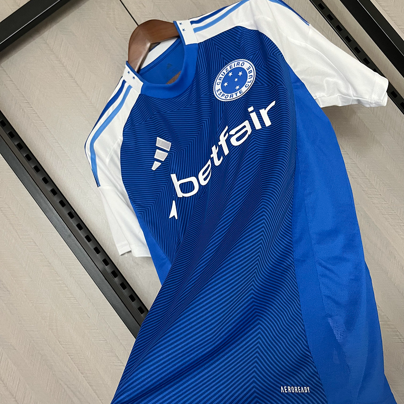 Camisa Cruzeiro Titular 25/26 - Versão Torcedor - Lançamento