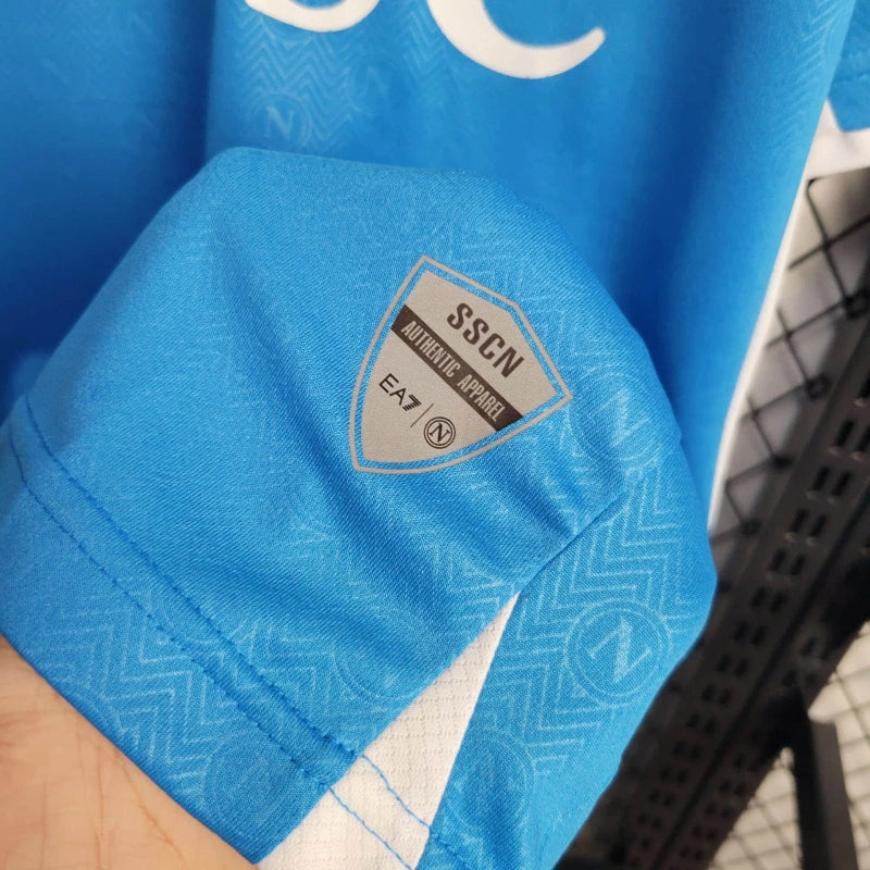Camisa Napoli Titular 24/25 - Torcedor Masculina - Lançamento