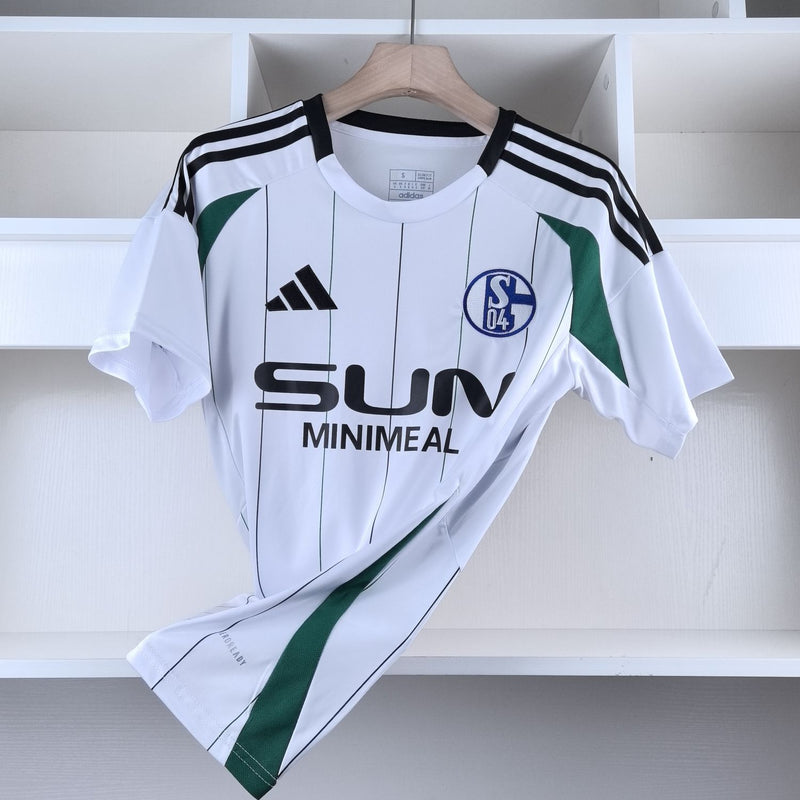 Camisa Schalke 04 Reserva 24/25 - Versão Torcedor - Lançamento